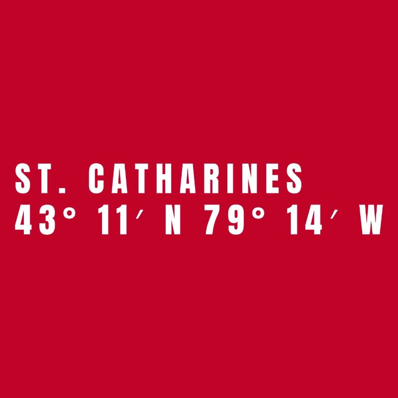 Coordonnées de St. Catharines, Canada