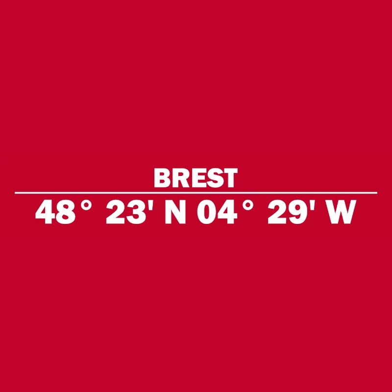 Coordonnées de Brest