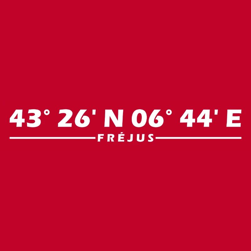 Fréjus coordinates