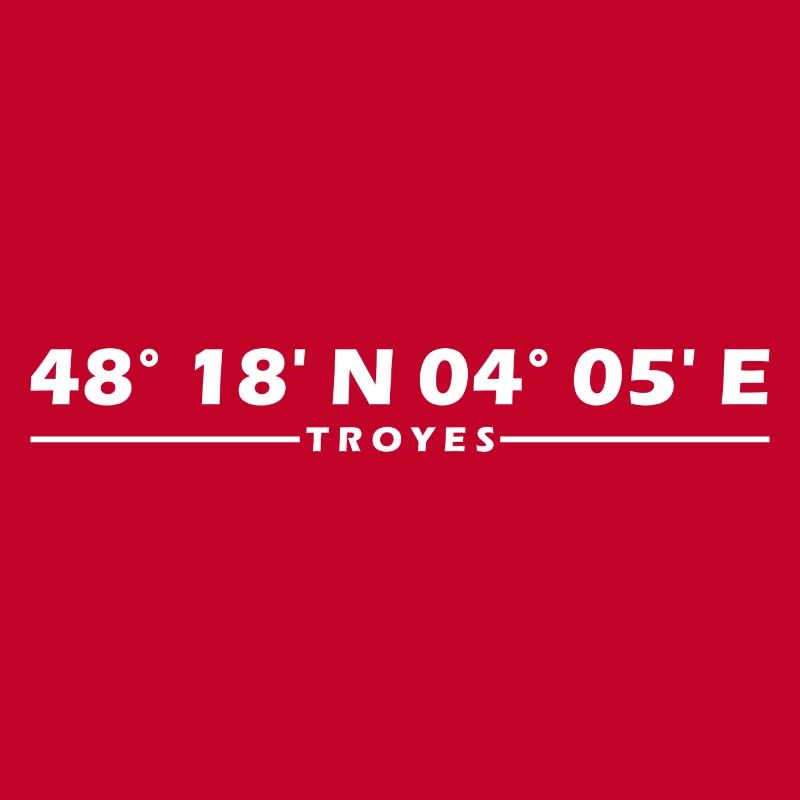 Troyes coordinates