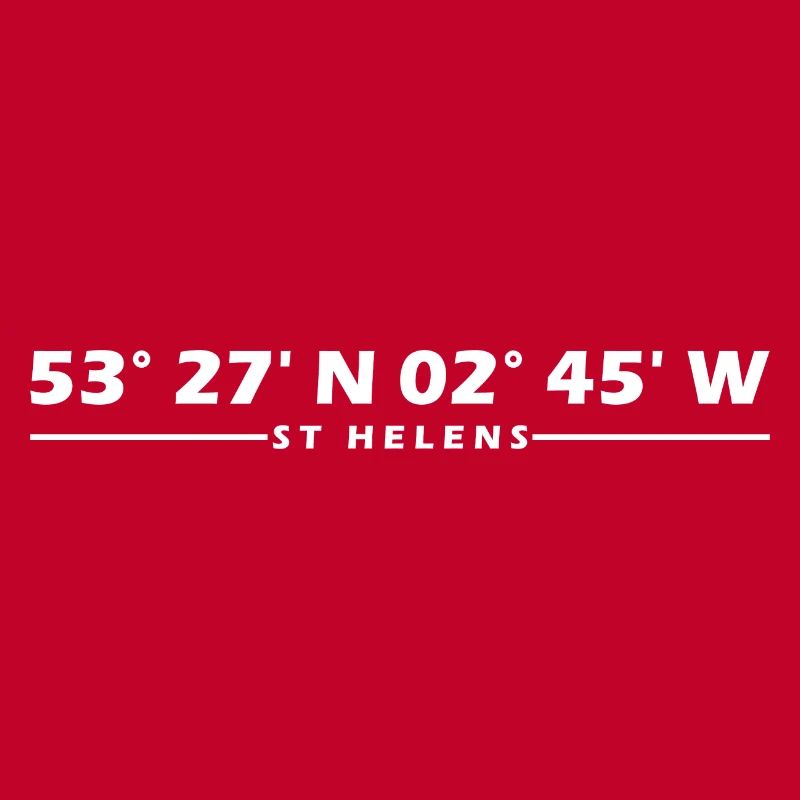 St Helens coordinates