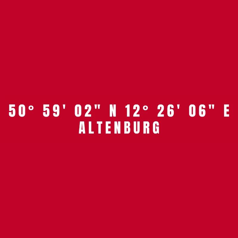 Altenburg, Thuringia Coordinates