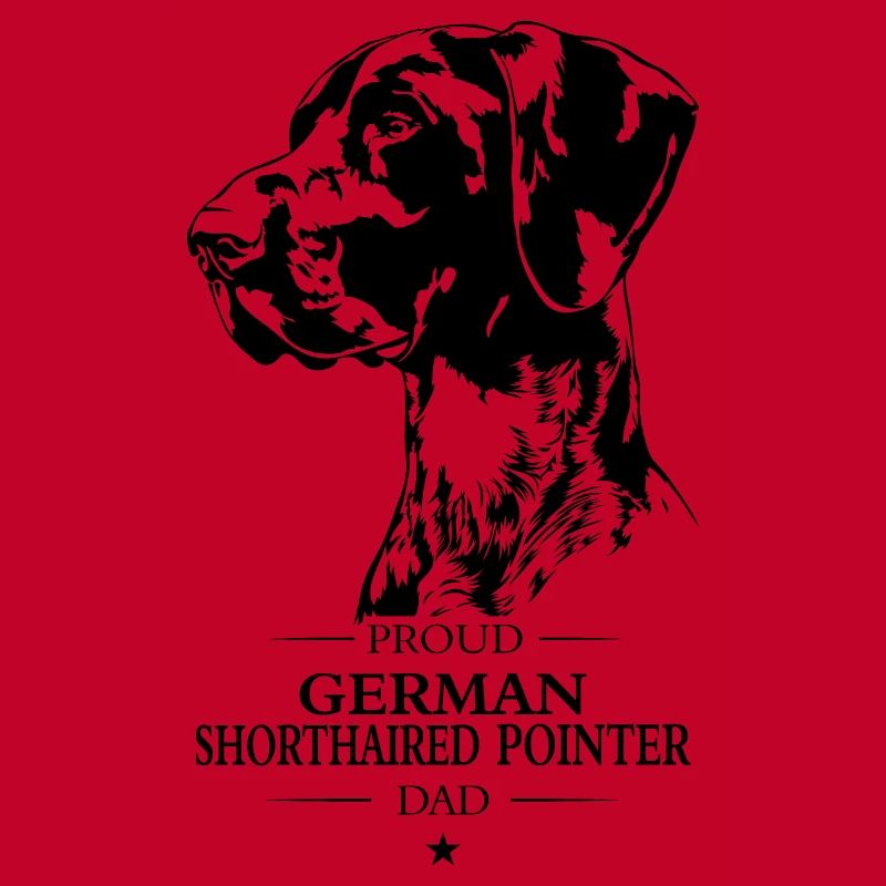 German Shorthaired Pointer Dad Hunde Hund Wilsigns