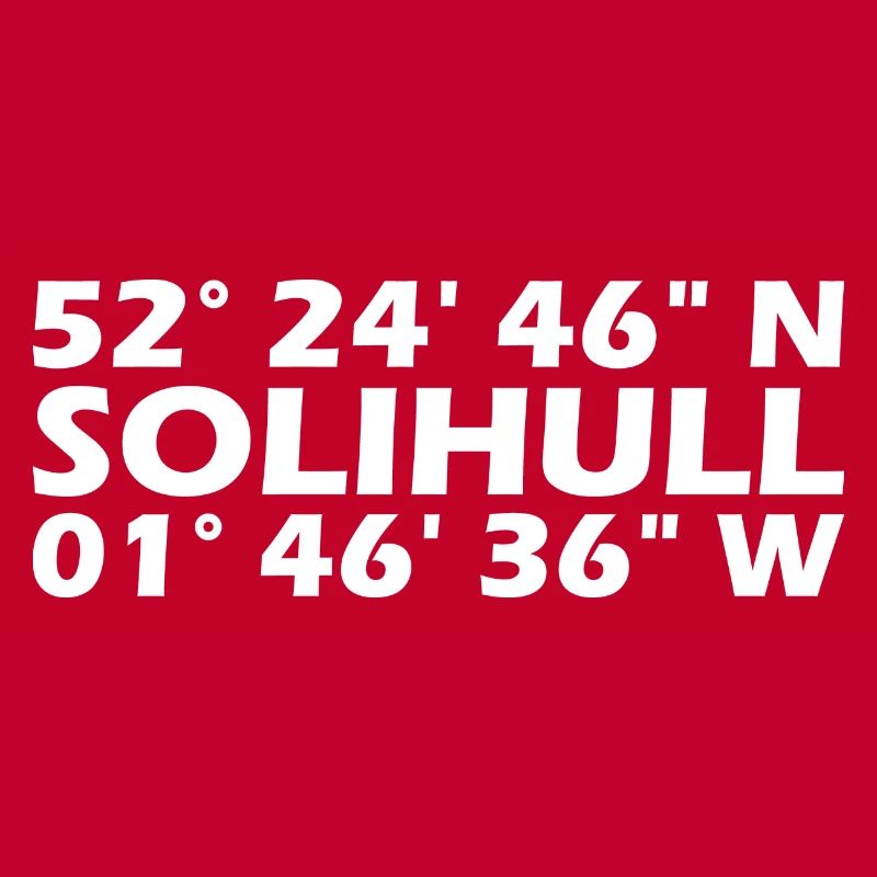 Coordonnées de Solihull