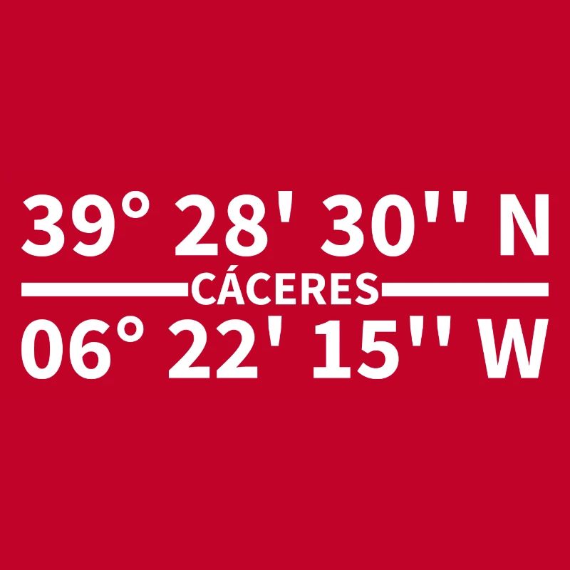 Coordonnées de Cáceres