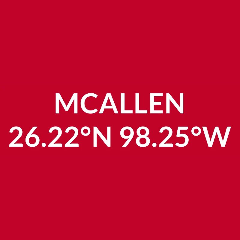 McAllen, Texas, USA Coordinates