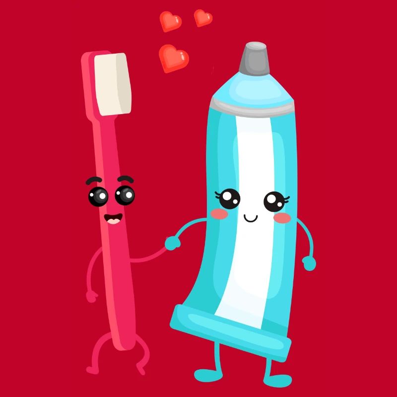 Toothbrush & Toothpaste Pair Gift for Dentists