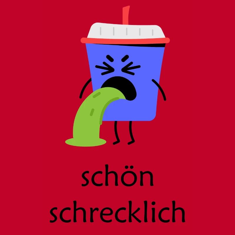 Becher Ekeleregend schön schrecklich