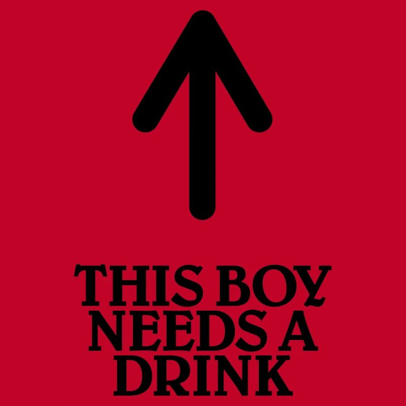This boy needs a drink