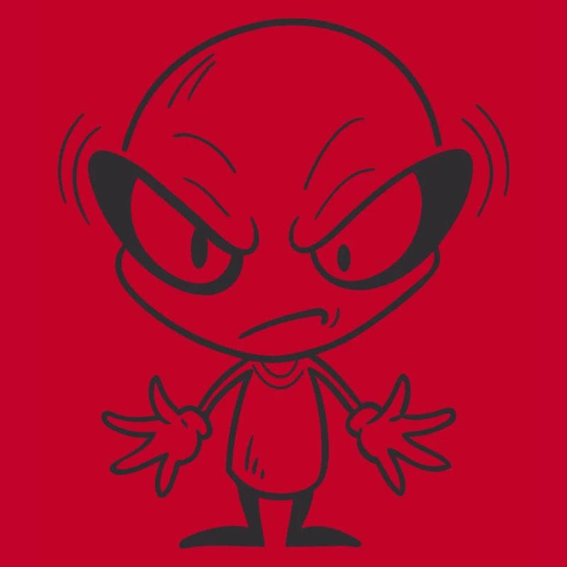 Grumpy Alien