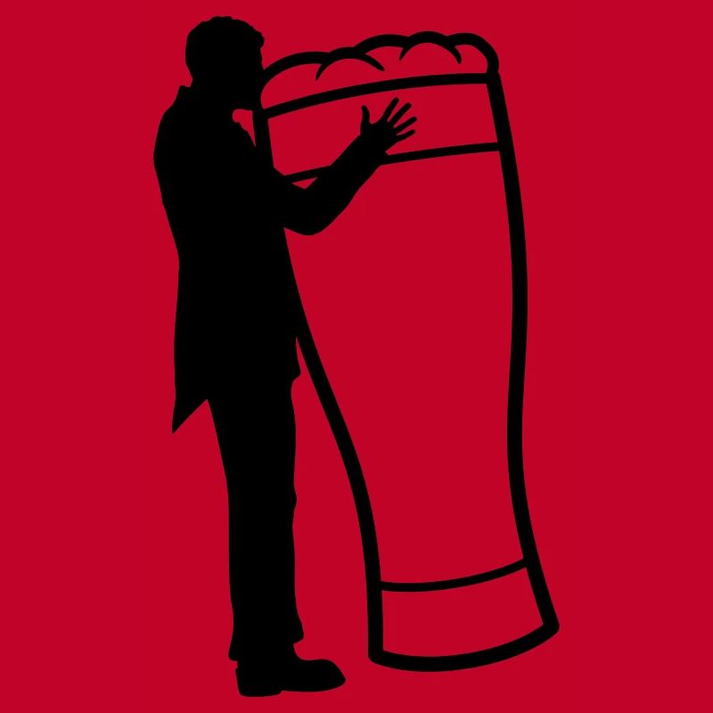 Hochzeit Bräutigam küsst Bier