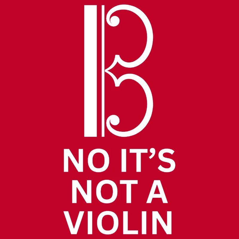 Viola clef No It's Not A Violin