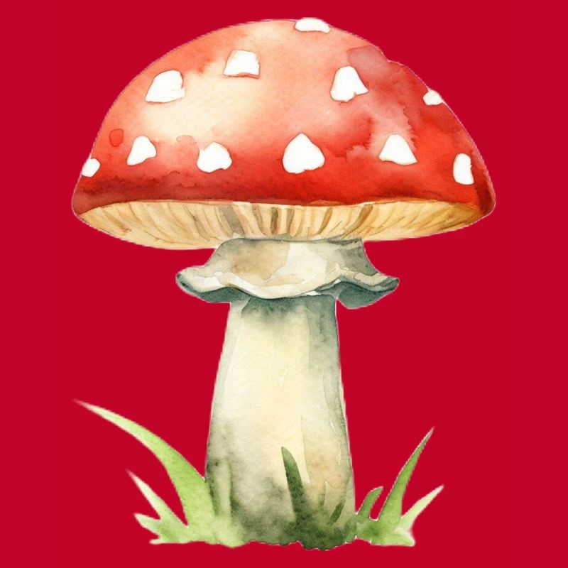 Red mushroom toadstool