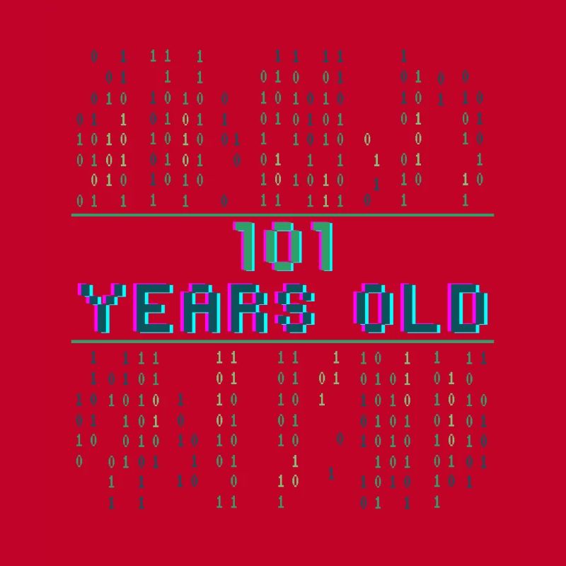 5. Geburtstag 5 Jahre alt Binärcode Coder