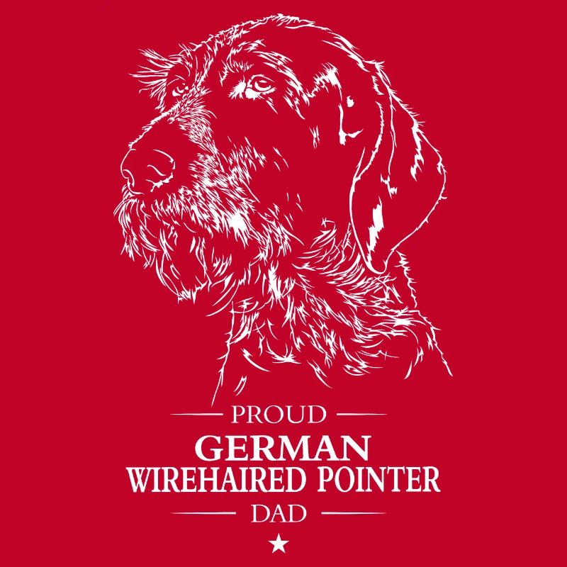 German Wirehaired Pointer Dad Dogs Dog Wilsigns