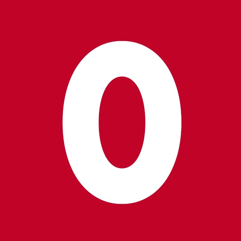 Zahl 0, Nummer 0, 0, Zero, Number Zero, Null