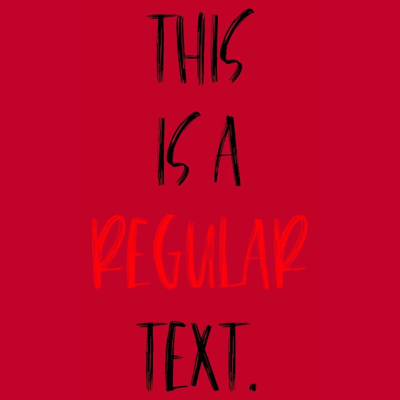 Dies ist ein regulärer TEXT. Lustiges Meme