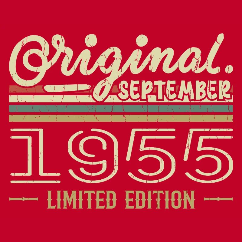 September 1955 Geburtstagsgeschenk September 1955