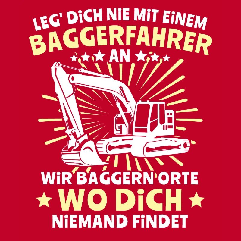 Baggerführer Bagger Baggerfahrer