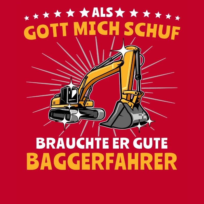 Baggerführer Bagger Baggerfahrer