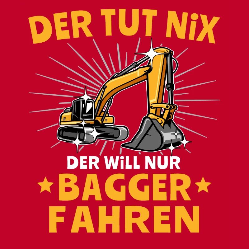 Baggerführer Bagger Baggerfahrer