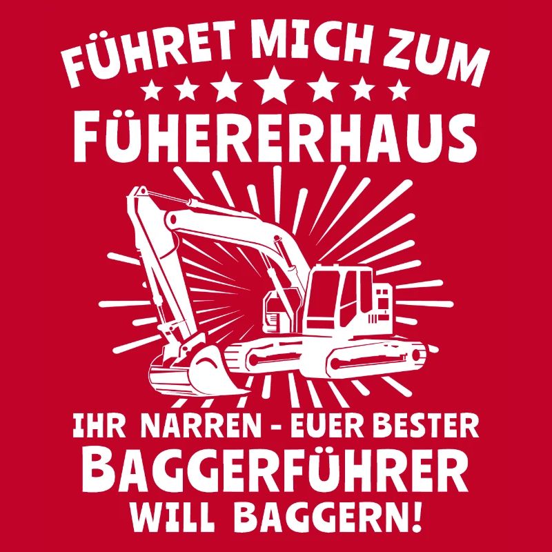 Baggerführer Bagger Baggerfahrer