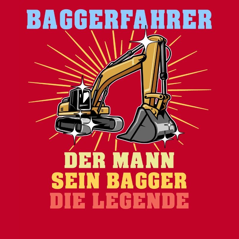 Bagger Baggerfahrer Baggern