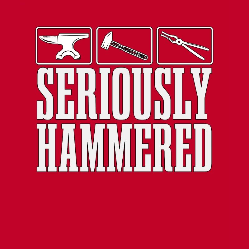 Forging Seriously Hammered Iron Worker Blacksmiths