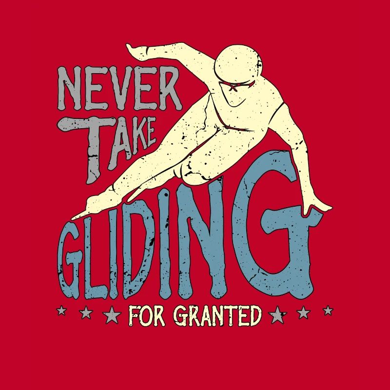 Speed Skating Never Take Gliding For Short Track