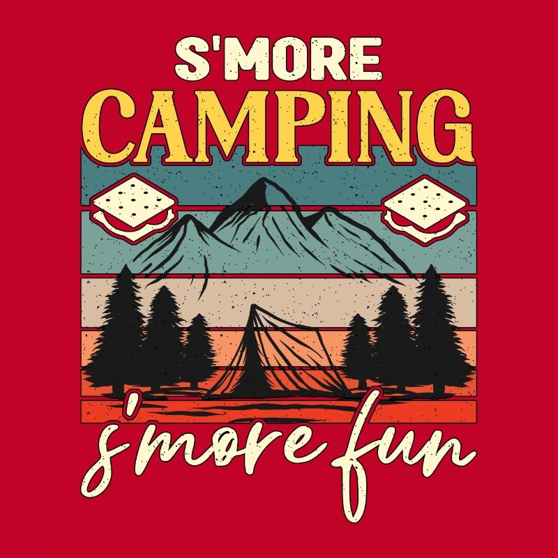S'more Camping S'more Fun Roasting Marshmallows