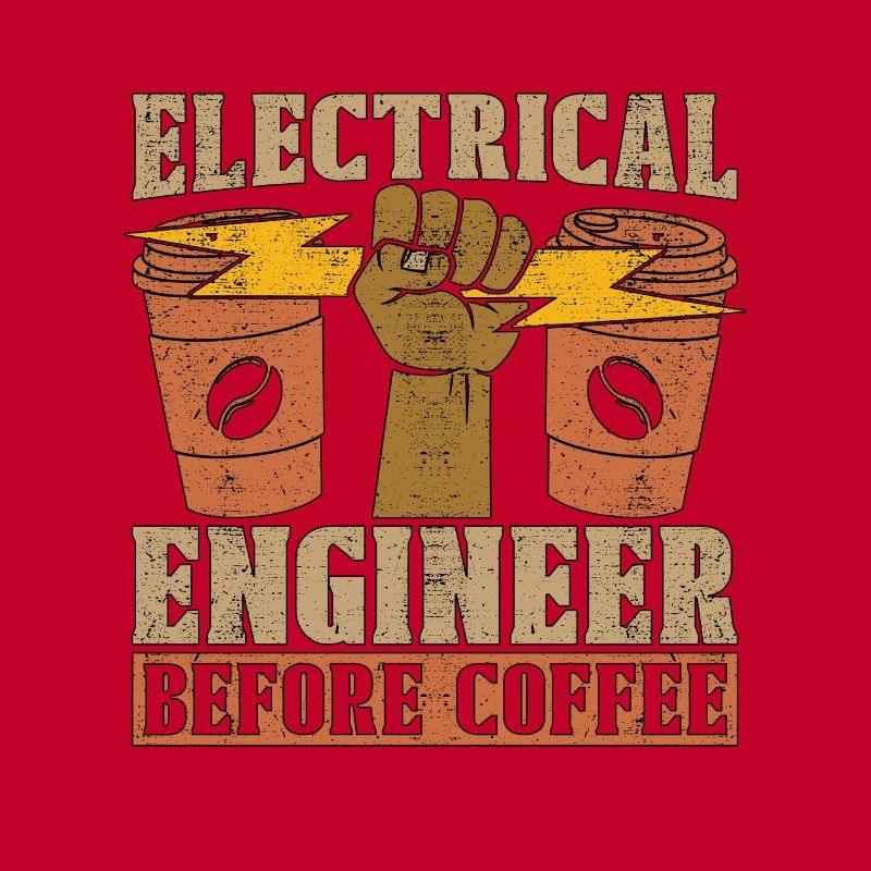 Electrical Engineer Before Lineman Coffee Lover