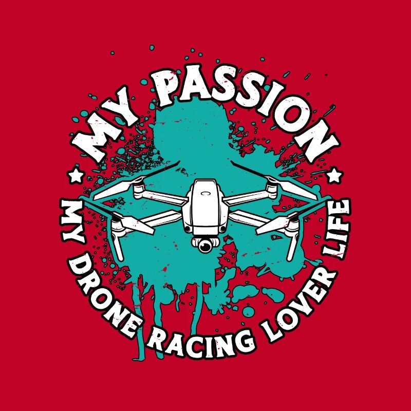 Amateur de courses de drones Ma passion Ma course de drones FPV