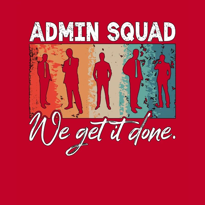 Admin Assistant Admin Squad We Get Retro Secretary