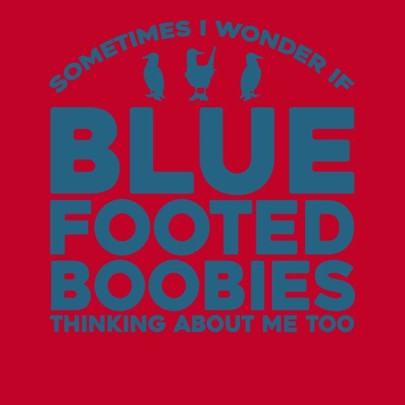 Blue-footed Gannet Birdwatcher Boobie Gift