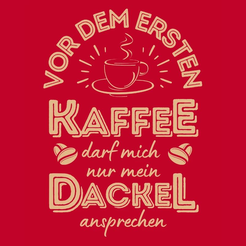 Dackel Kaffee Hund Cafe