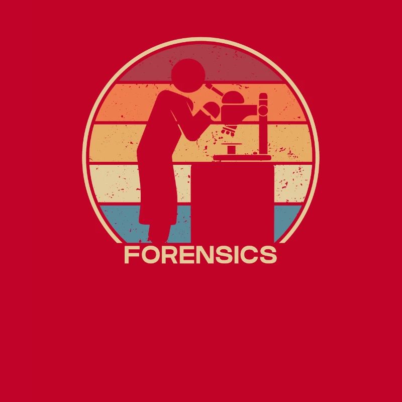 Retro Science Psychology DNA Profiler Forensic