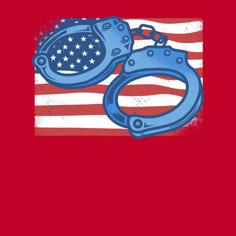 Agent correctionnel des services correctionnels du drapeau américain