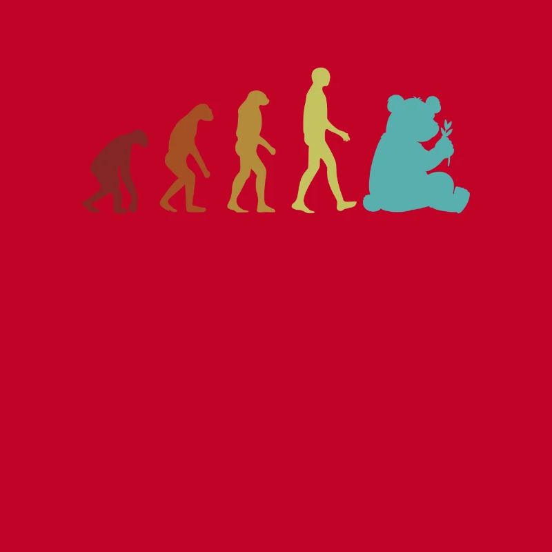 Panda Evolution Panda Ours Ami Amant Géant