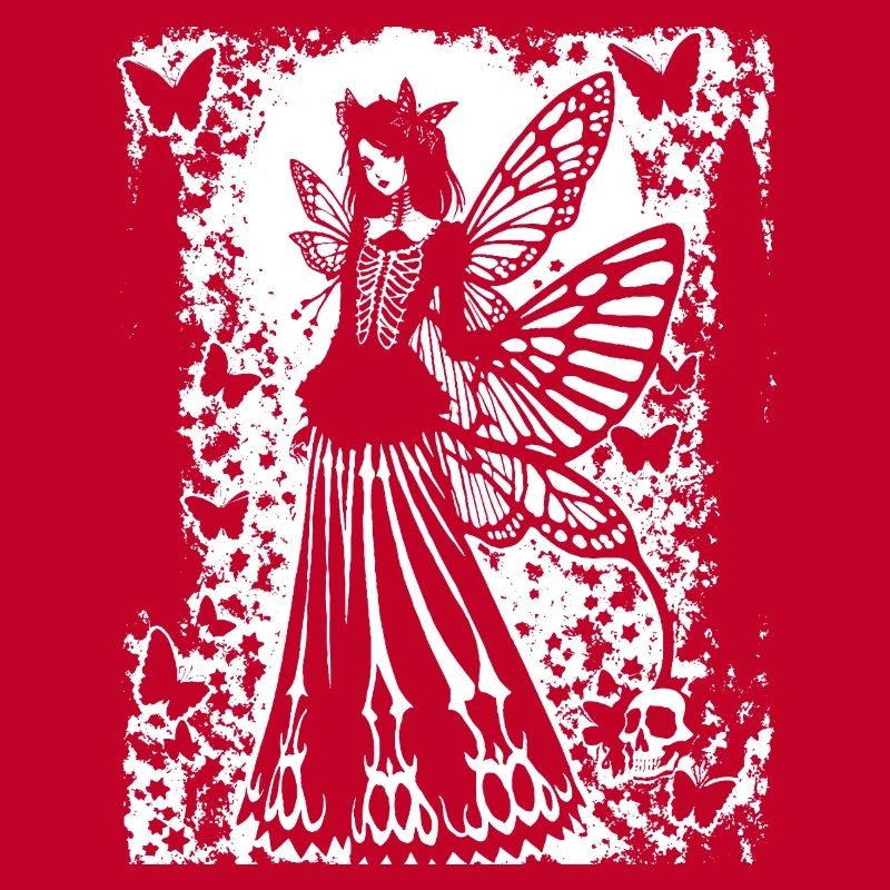 Fairycore Esthétique Squelette Fée Goth Gothique G