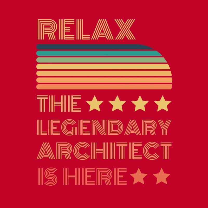 Relax the legendary architect is retro here