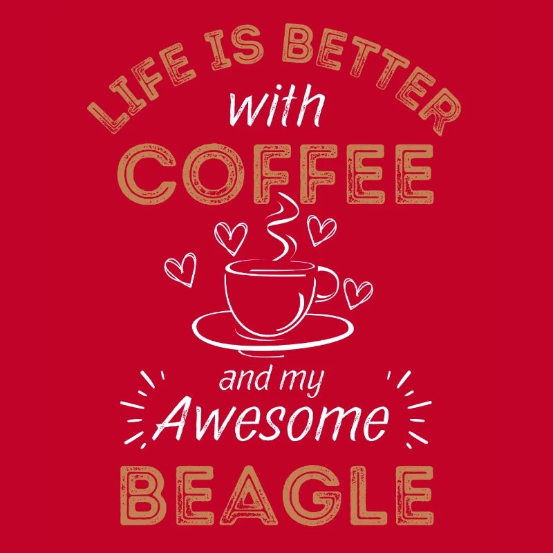 Beagle Coffee Dog Cafe