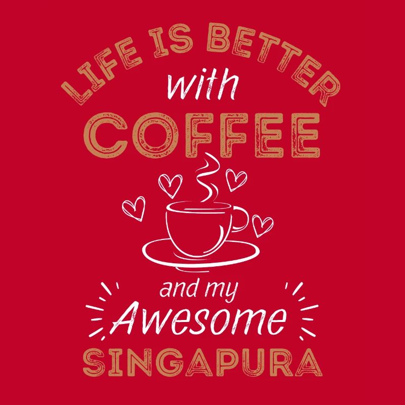 Singapura Katze Kaffee Cafe
