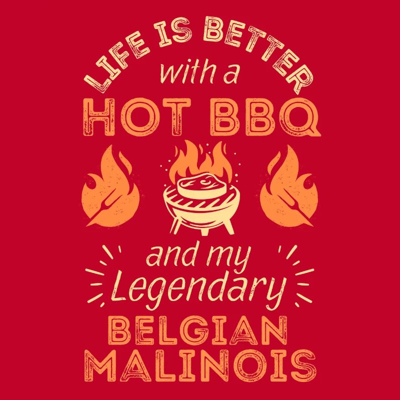 BBQ Grilling and Belgian Shepherd Lover