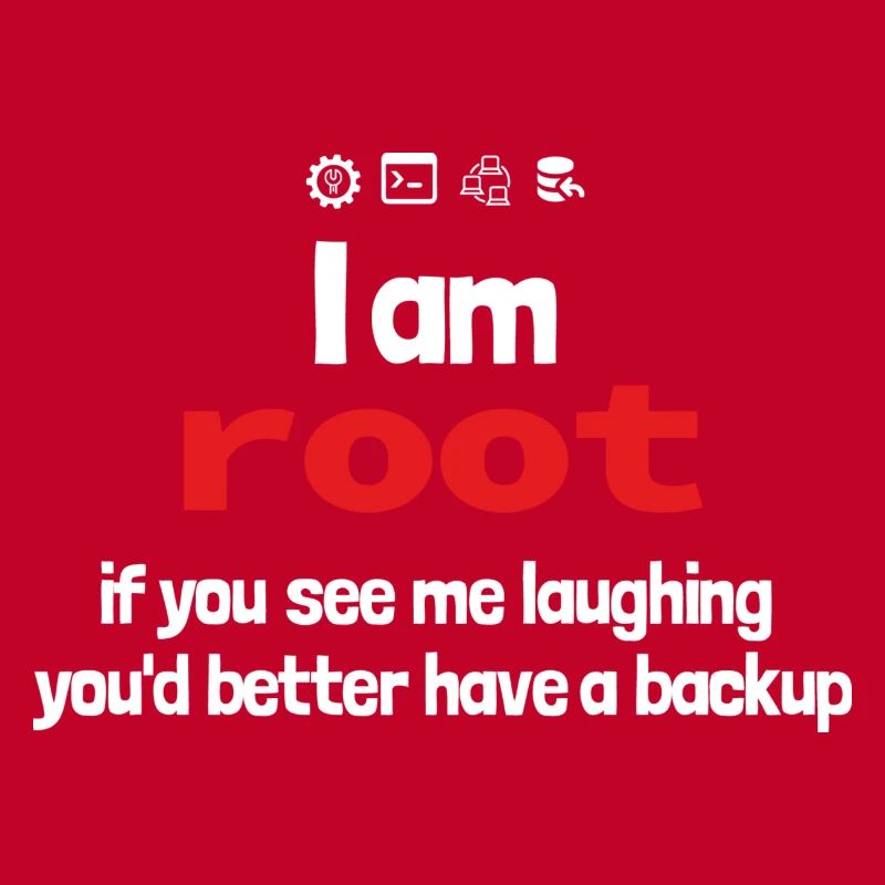 root backup - laughing
