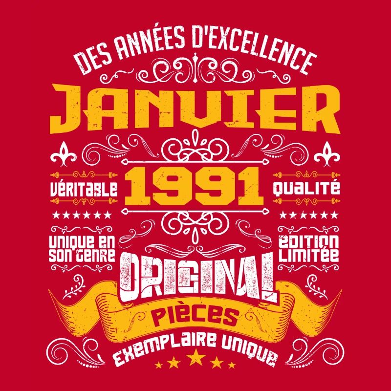 JANVIER 1991 | ORIGINAL PIÈCES