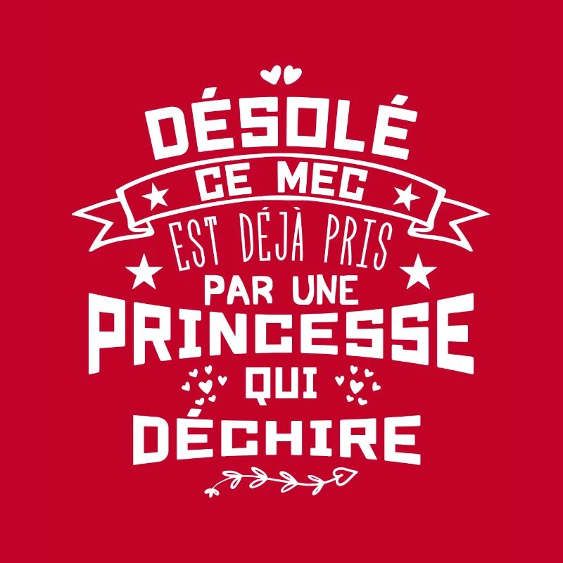 Désolé Ce Mec est déjà pris par une princesse