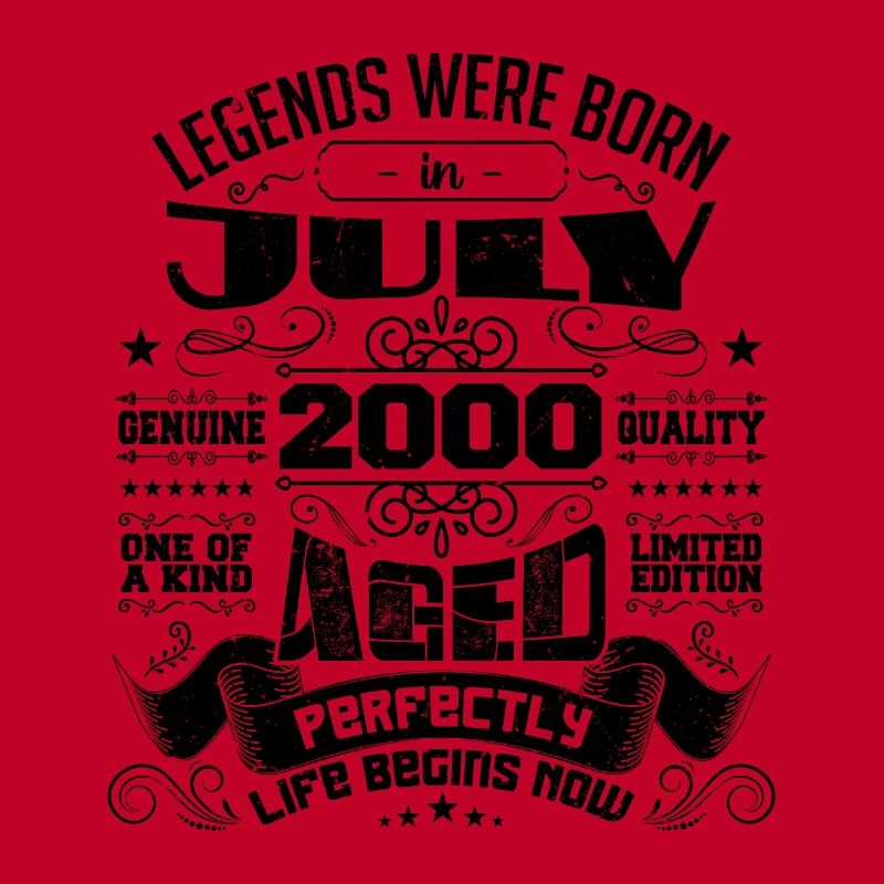 2000 Juli Geburtstagsgeschenk Juli 2000