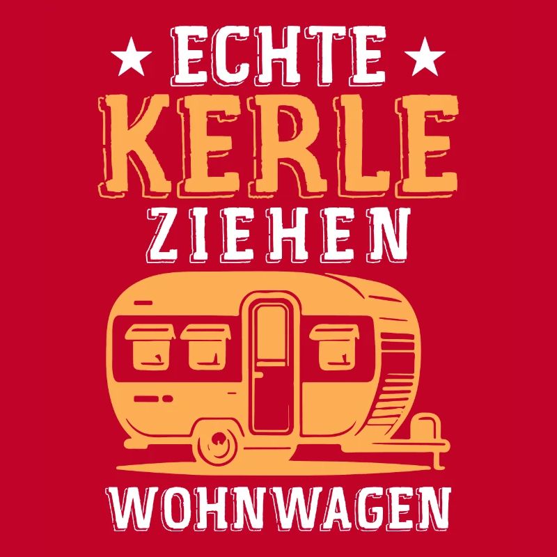 Real guys pull caravan