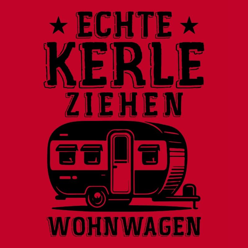 Real guys pull caravan