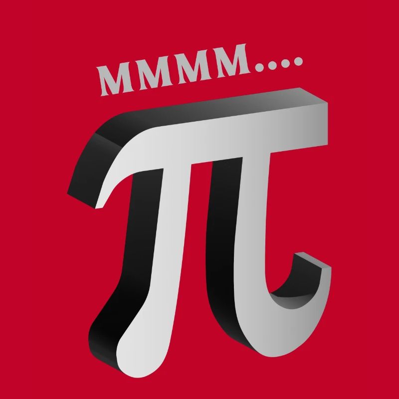 Mmmm Pi Drôle de Math et Pie Lover Design pour Pi Day